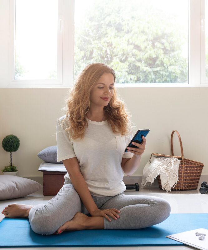 Combine Mind, Body, and Wi-Fi with Online Yoga