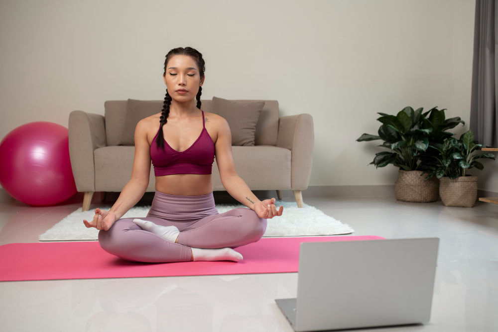 From Couch to Lotus Pose Try on a Yoga Class Online